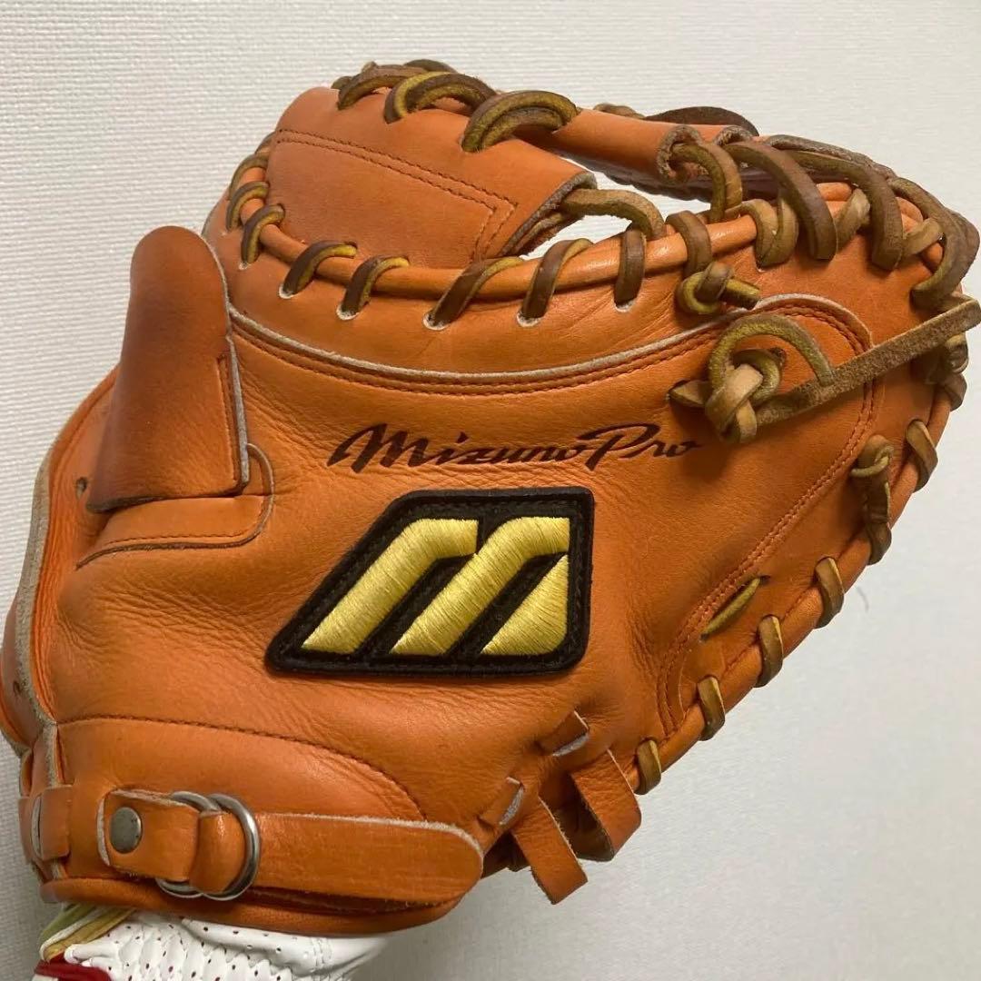キャッチャーミット　硬式　ミズノプロ　ビックM Mizuno Pro 硬式 キャッチャーミット 限定 ミズノプロ 號 SAKEBI