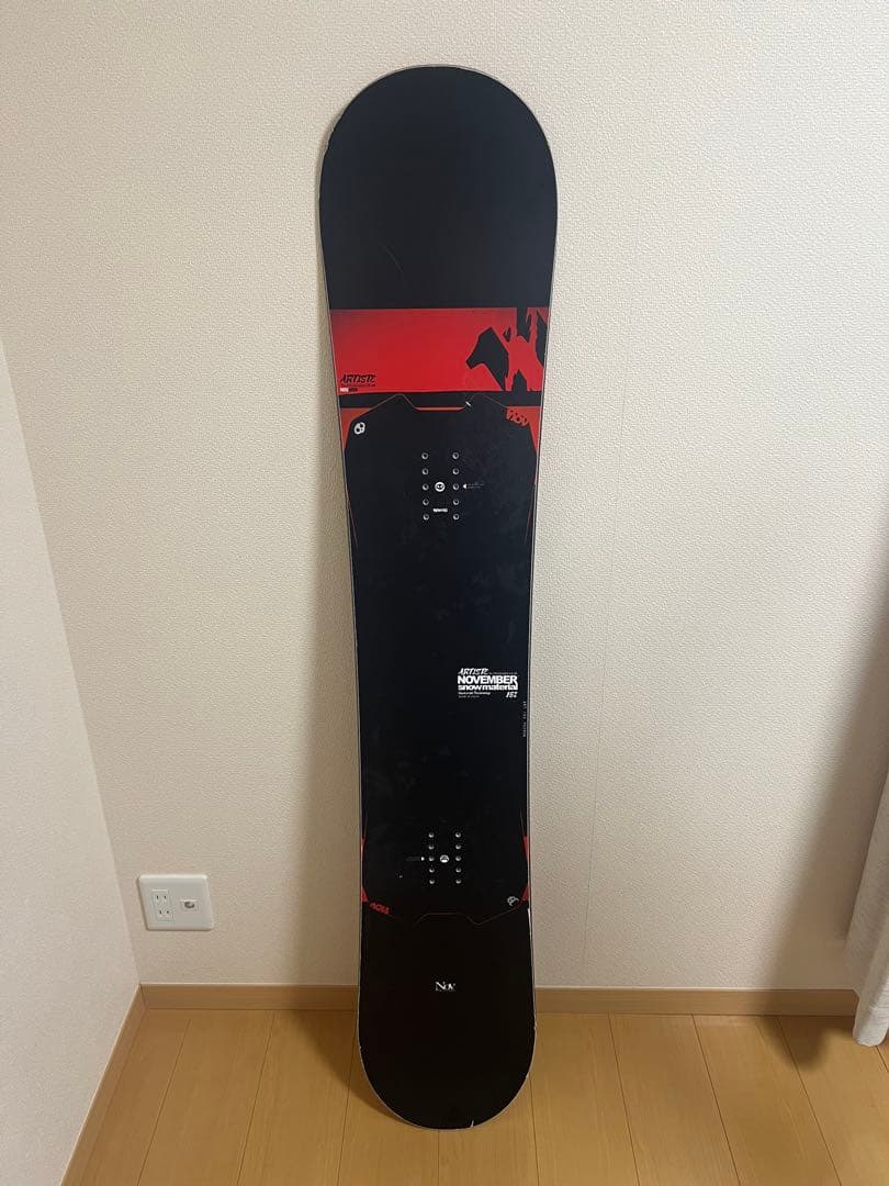 スノーボード 17-18 NOVEMBER ARTISTE ARTISTE [BLACK DESIGN]/NOVEMBER(ﾉｰﾍﾞﾝﾊﾞｰ) 17-18モデル