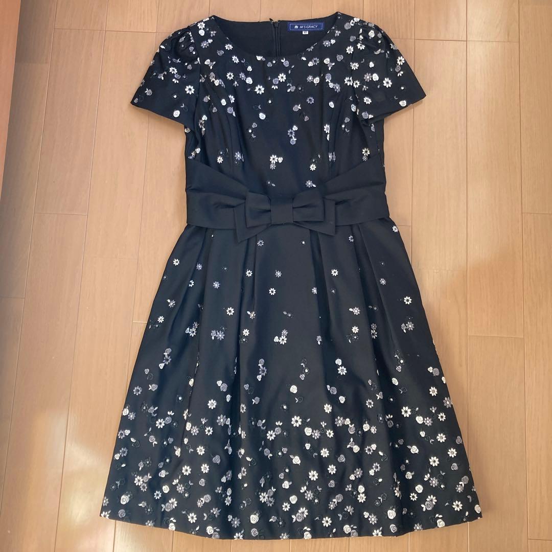 エムズグレーシー　40 ワンピース　刺繍 2026年最新】エムズグレイシー 40長袖ワンピースの人気アイテム - メルカリ