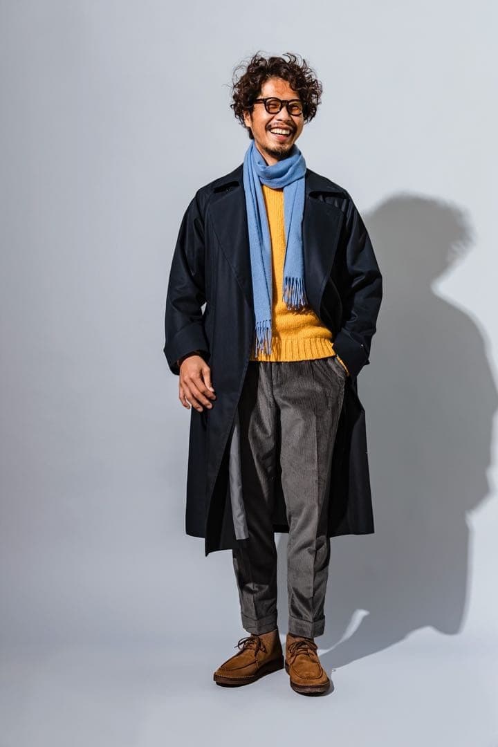 ブリティッシュメイド　ネイビー タイロッケンコート Mサイズ ブリティッシュメイド ネイビー タイロッケンコート Mサイズ - メルカリ