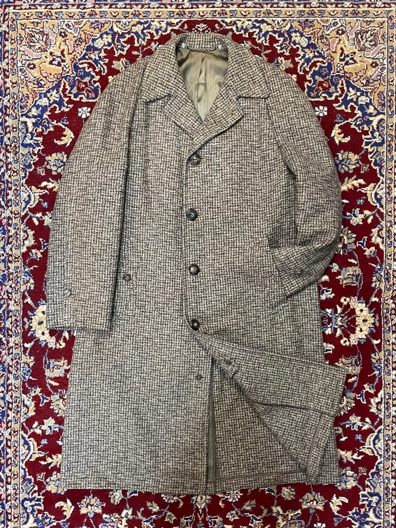 40-50s Bespoke by Gus Blass　Tweed Coat