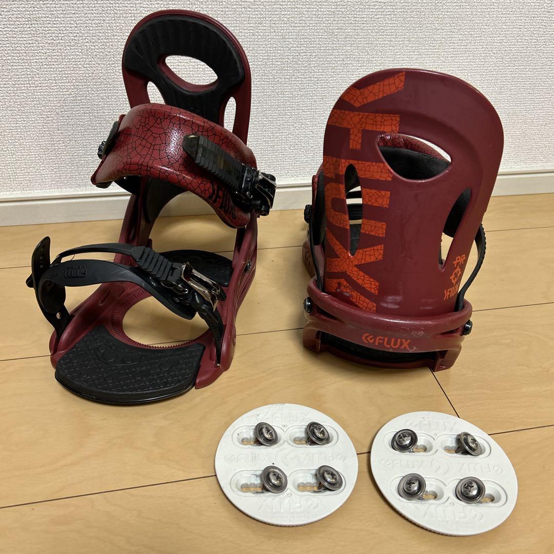 フラックス PR Mサイズ ビンディング スノーボード スノボー レッド　赤 フラックス PR Mサイズ ビンディング スノーボード スノボー レッド 赤