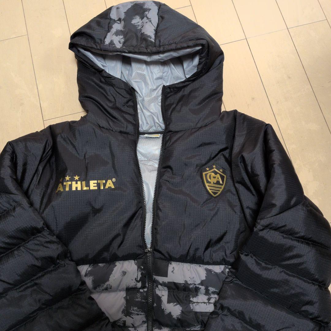 再再！！お値下げ!!ATHLETA 迷彩柄 フード付きロングコート