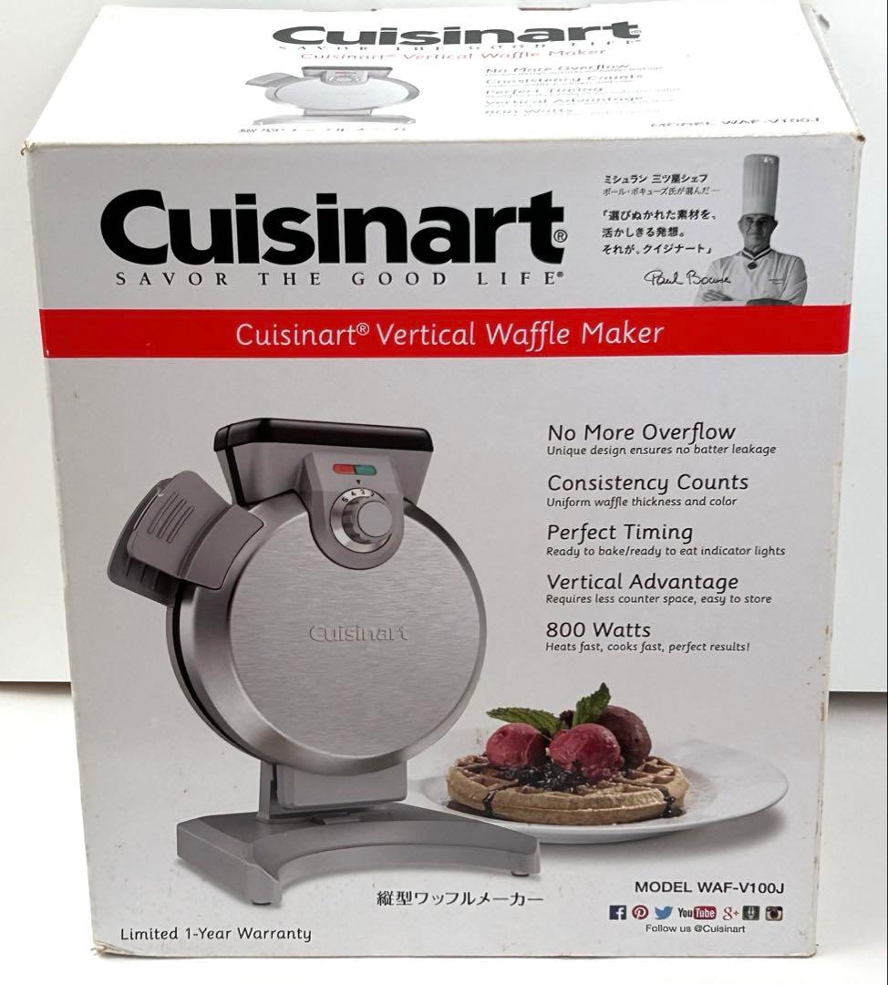 新品未使用 クイジナート 縦型コンパクト ワッフルメーカー WAF-V100J WAF-V100J ワッフルメーカー[縦型] Cuisinart｜クイジナート 通販