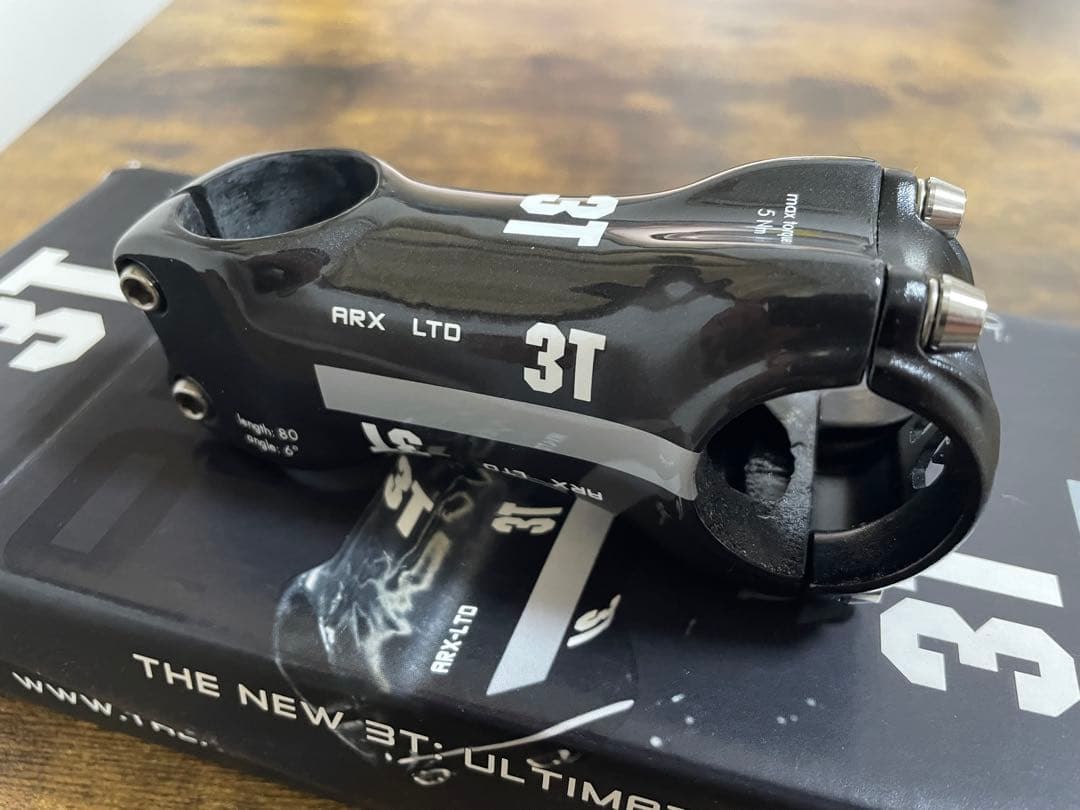 3T ARX-LTD 80mm カーボンステム カーボンステム 3T ARX LTD 入荷しました。 | Climb cycle sports