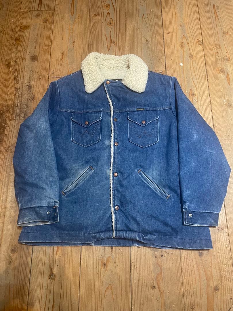 Wrangler デニムジャケット ランチコート USA製 ラングラー 楽天市場】ラングラー ランチコート ダークデニム WRANGLER 112353137