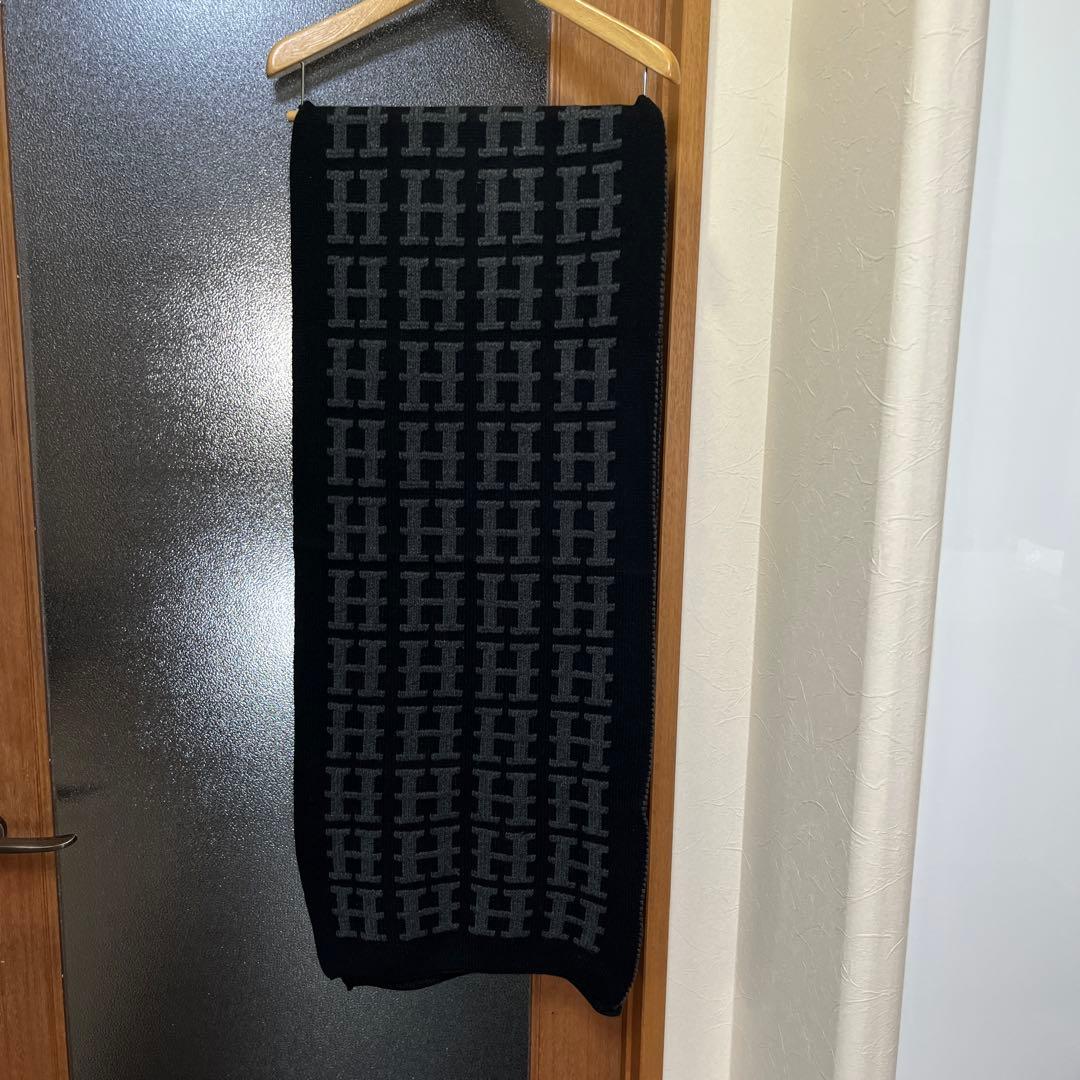 エルメス マフラー厚手 HERMES（エルメス） マフラー 170×40 テオレム・デキタゴール Theordme