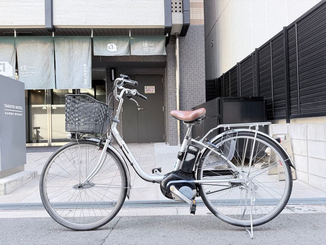 大阪府　Panasonic 電動アシスト自転車 シルバー　26インチ 楽天市場】自転車 電動アシスト自転車 パナソニック 26インチ ｜ ビビ