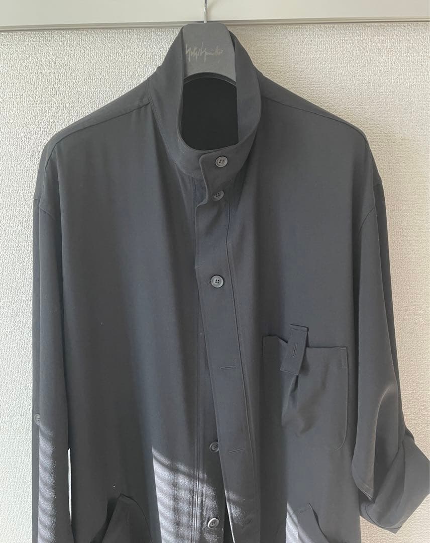 25AW Yohji Yamamoto POUR HOMME ロングシャツコート - メルカリ
