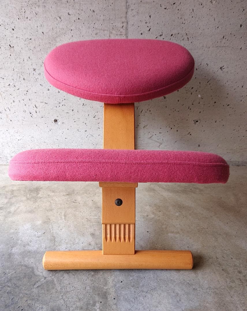 【良品】サカモトハウス バランスチェアイージー　ピンク バランスチェア バランスイージー 桜 ピンク サカモトハウス製(現