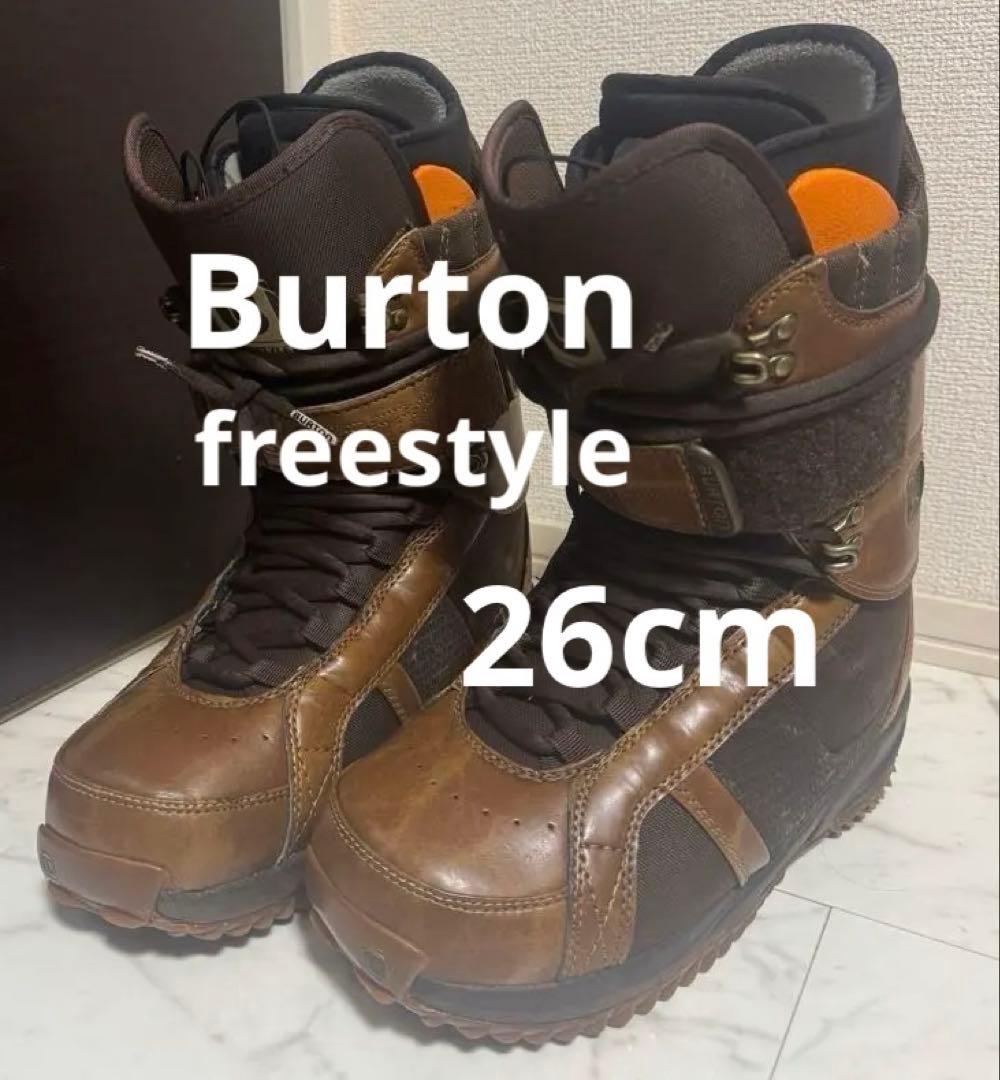 バートン　BURTON freestyle ブーツ　26cmブラウン Burton Freestyle Snowboard Boots - Demo 2007 - Used | evo