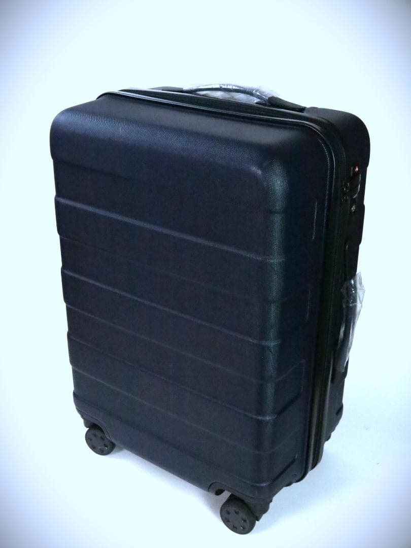 無印良品バーの高さを自由に調節できる ストッパー付ハードキャリー35L濃紺 山口】キャリーバーの高さを自由に調節できるストッパー付ハード