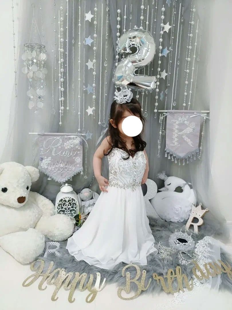 ビジューキラキラ ドレス 2着セット 571d075d22404698e409f22b0a777f