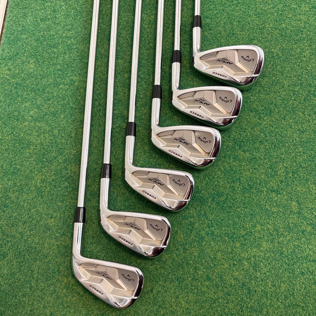 キャロウェイ APEX PRO アイアン APEX PRO アイアン(6本セット) ダイナミックゴールド(アイアン（セット