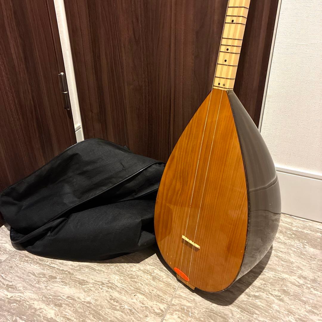 yeezeewee　サズ バーラマ ロングネックリュート トルコ 撥弦楽器 希少 整備品】サズ バーラマ ロングネックリュート トルコ 撥弦楽器 6