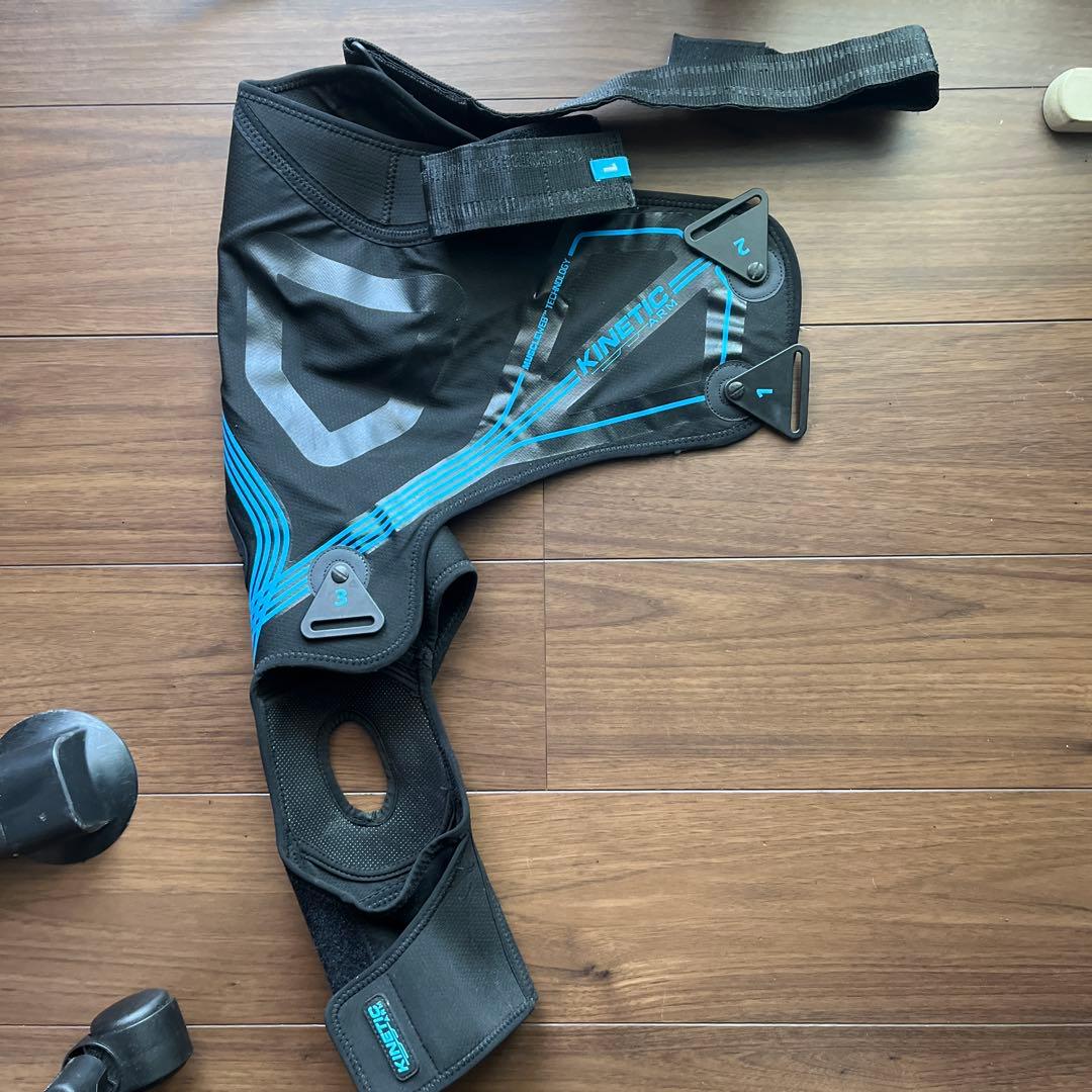 Kinetic サポーター ブラック/ブルー フリーサイズ Yamaga Blanks Blue Current 70TZ Trippers 