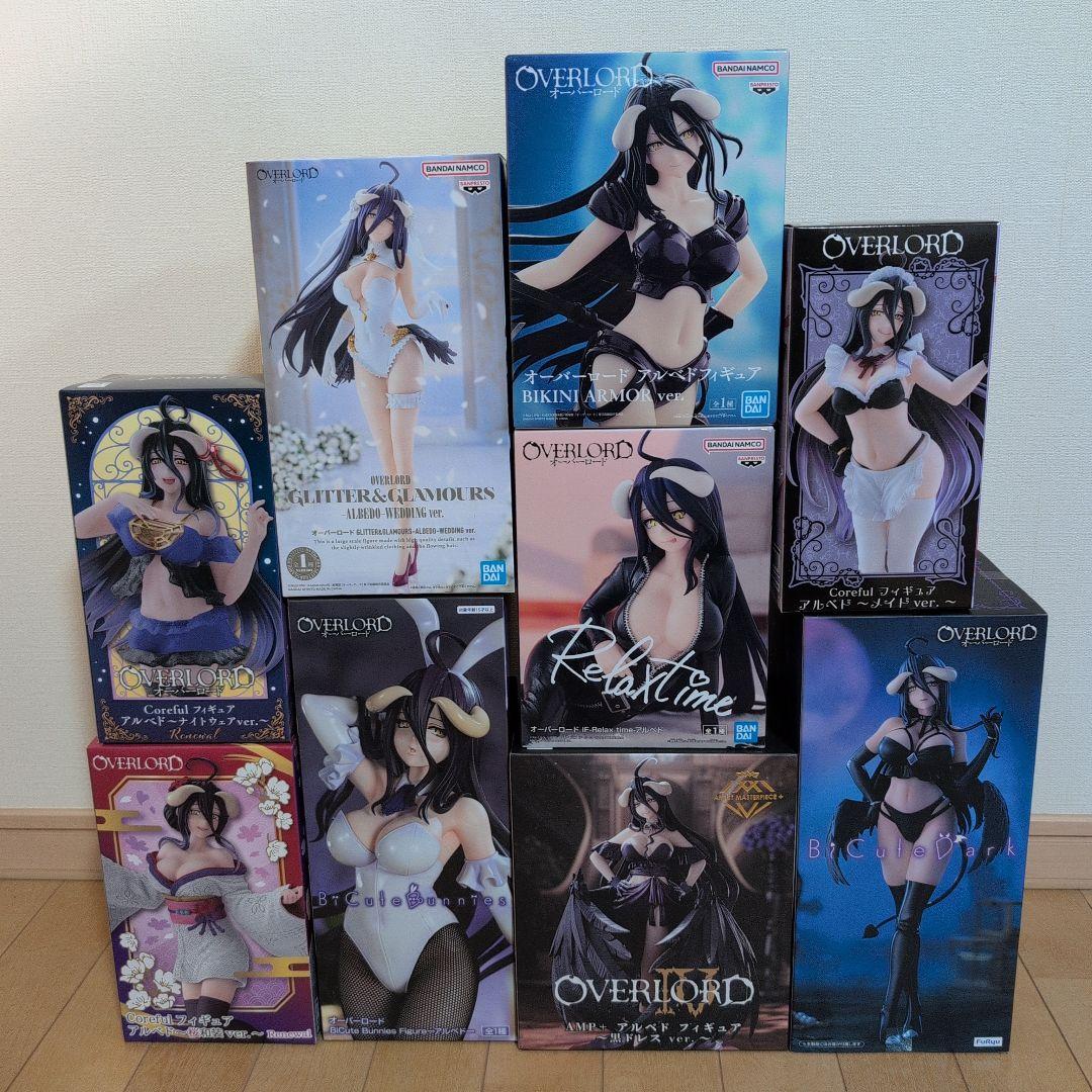 プライズフィギュア　まとめ売り　OVERLORD　アルベド　9個セット 41tVl-nPBvL._AC_UL210_SR210,