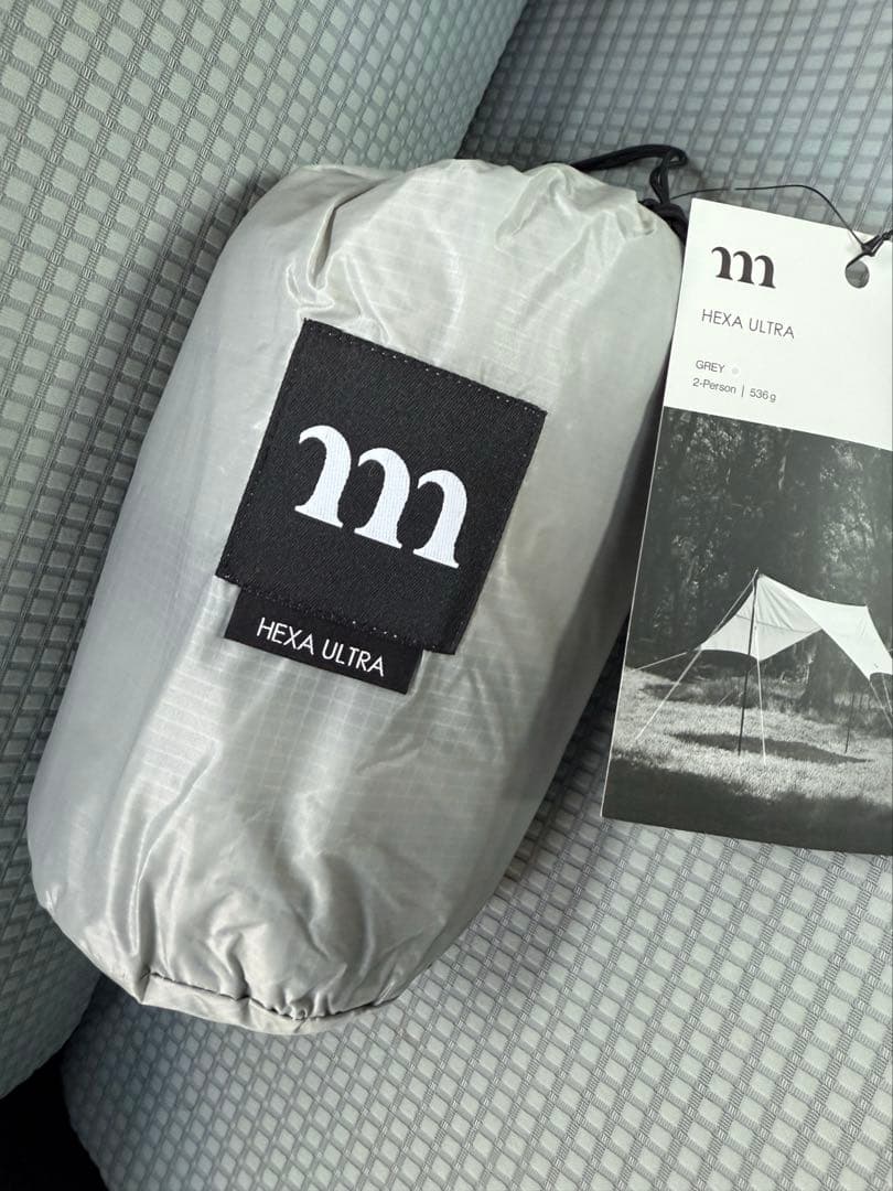 最終価格　muraco ムラコ タープ　HEXA ULTRA GREY 新品 HEXA ULTRA SPARK｜ヘキサウルトラスパーク｜muraco（ムラコ） ｜ muraco