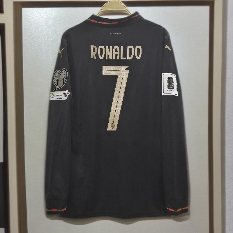 2026W杯 Ronaldo 7 ポルトガル代表 長袖 シャツ 2026W杯 Ronaldo 7 ポルトガル代表 長袖 シャツ 2026W杯 Ronaldo 背