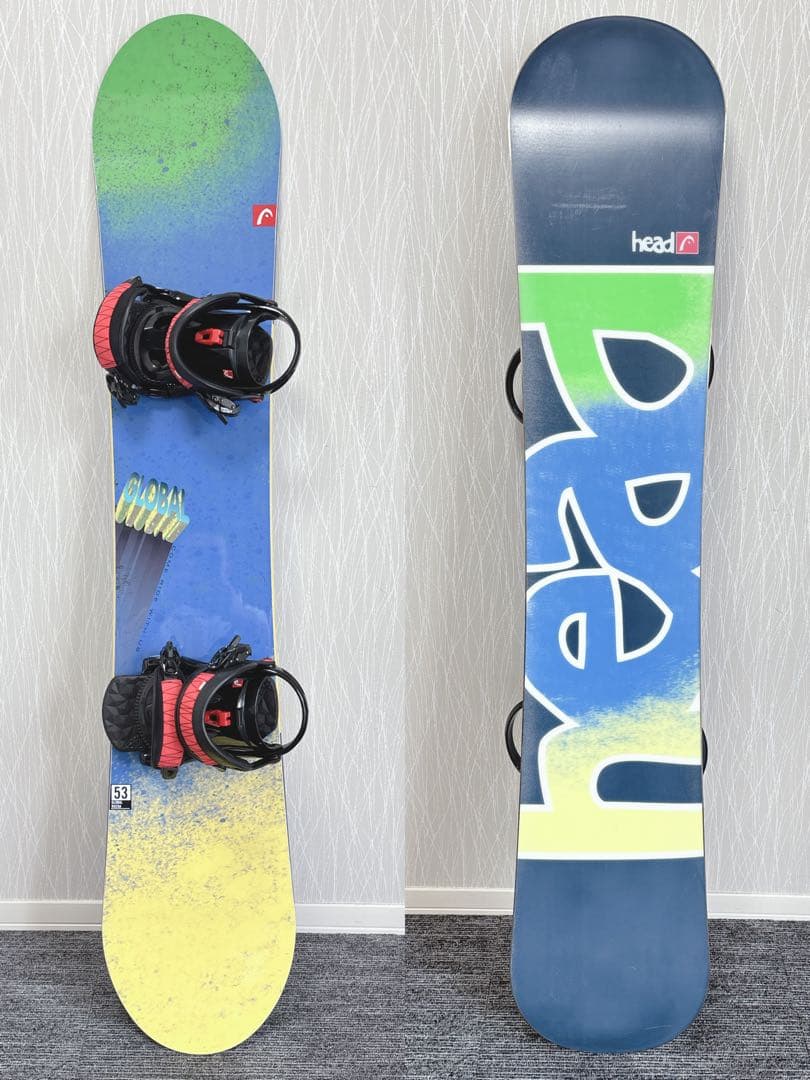 75美品❗️超豪華❗️HEAD メンズスノーボードセット★スノボ155cm+ビン付 87超豪華❗️IGNIO メンズスノーボードセット☆スノボ155cm+ビン付