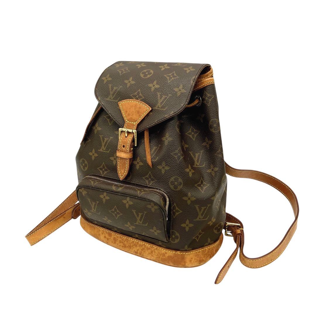 【LOUIS VUITTON】モンスリMM モノグラム　リュック　バックパック ルイヴィトン バックパック リュックサック モノグラム モンスリ MINI