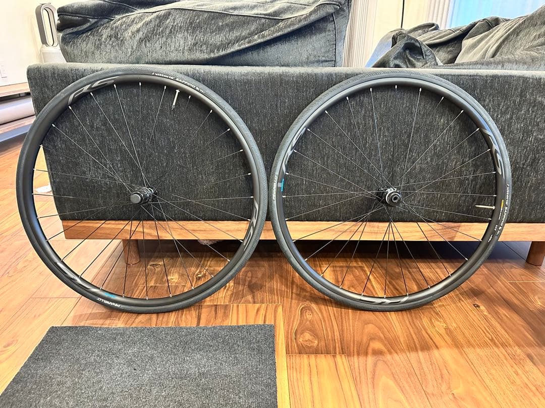 【完成車外し】Shimano WH-RS171 クリンチャーホイール 前後セット 完成車外し】Shimano WH-RS171 クリンチャーホイール 前後セット