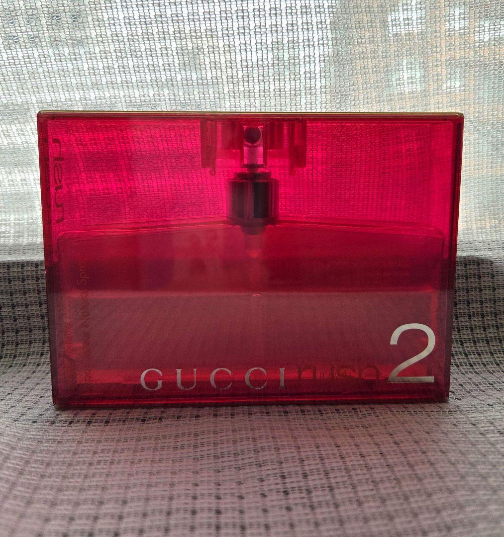 GUCCI Rush 2 香水 ピンク　旧パッケージ50ml　廃盤レア グッチ ラッシュ2の廃盤理由は？復活する？似た香りはある？どこで売っ