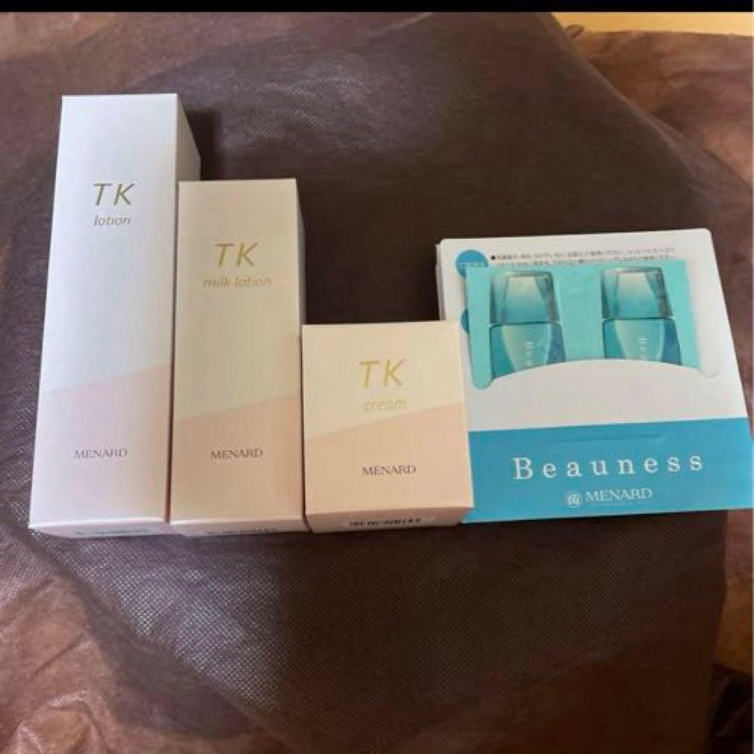 メナードTKローション　ミルクローション　エモリエントクリーム　ビューネ試供品付 Amazon | メナード MENARD TK ローション 150mL 化粧水 ローション