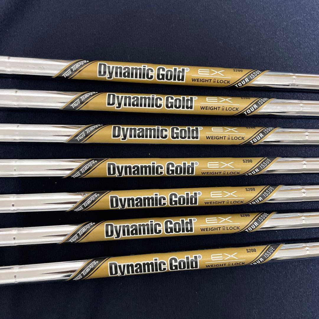 ツアーイシュー EX WEIGHT LOCK S200 TOUR ISSUE ダイナミックゴールド TOUR ISSUE EX WEIGHT LOCK (S200) アイアン用