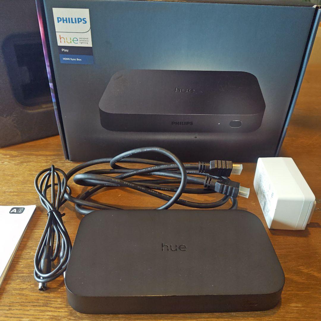 その他 Philips Hue HDMI Sync Box Amazon.com: Philips Hue Play HDMI Sync Box 8K + Gradient 75