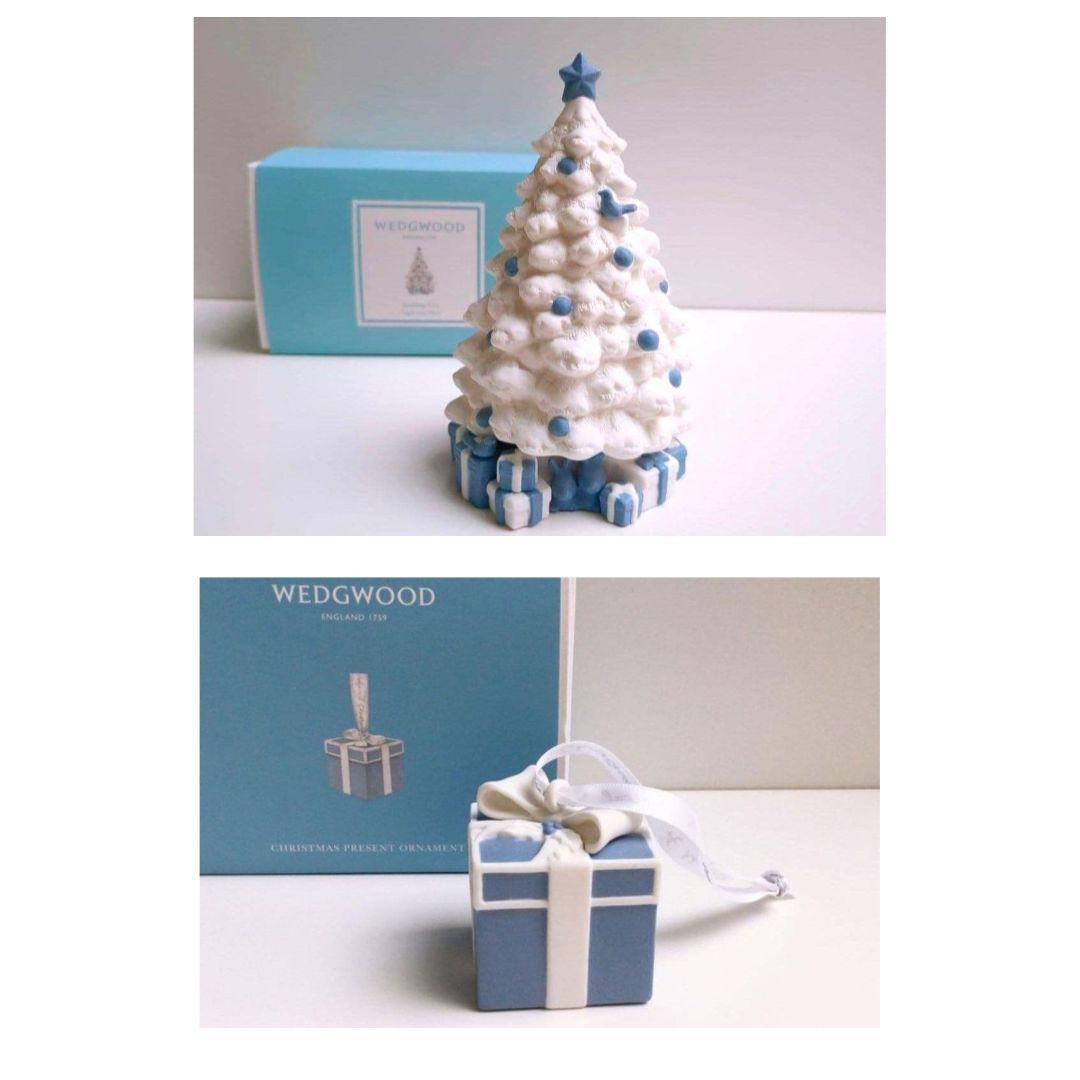 ウェッジウッド　ホリデー　スタンディングツリー＆オーナメントギフトBOX CRAFT YOUR OWN UNFORGETTABLE CHRISTMAS ウェッジウッドのクリスマス