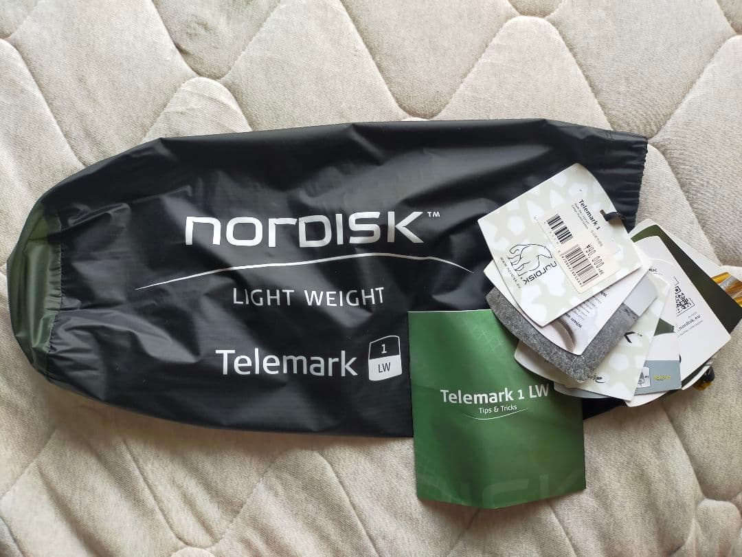 【最終価格】Nordisk Telemark 1 LW Tent Green Nordisk Telemark 1 LW - Scandinavian Outdoor