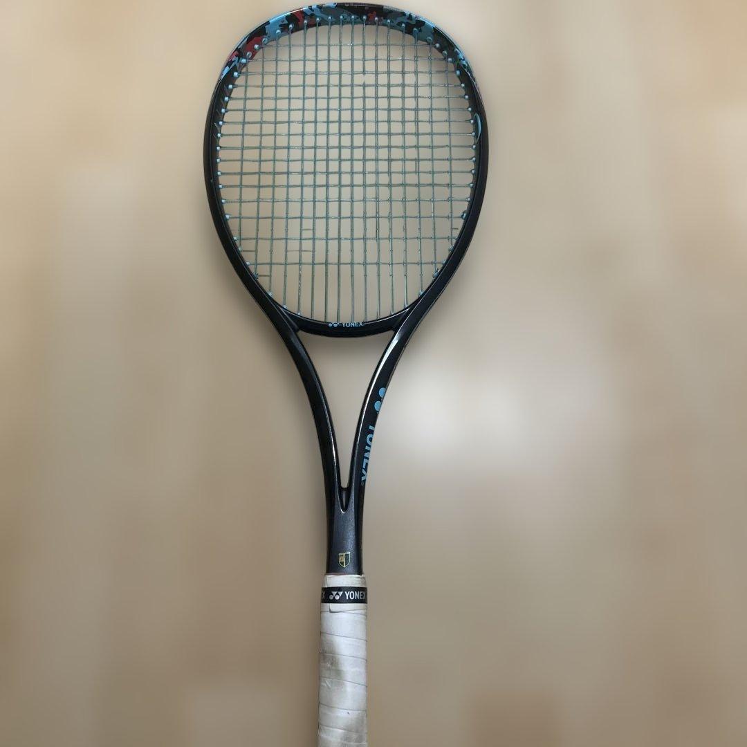 ヨネックス　ジオブレイク70s 02 青 ヨネックス ソフトテニスラケット ジオブレイク70V アクア色
