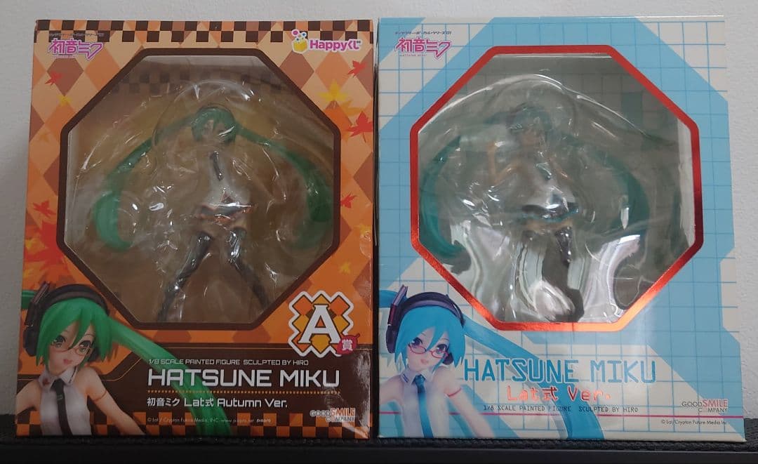 【開封済】Lat式　初音ミク　フィギュア 2体セット 初音ミク Lat式 Ver.