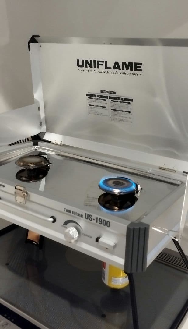 UNIFLAME US-1900 ツーバーナーコンロ UNIFLAME（ユニフレーム） ツーバーナー ツインバーナー US-1900