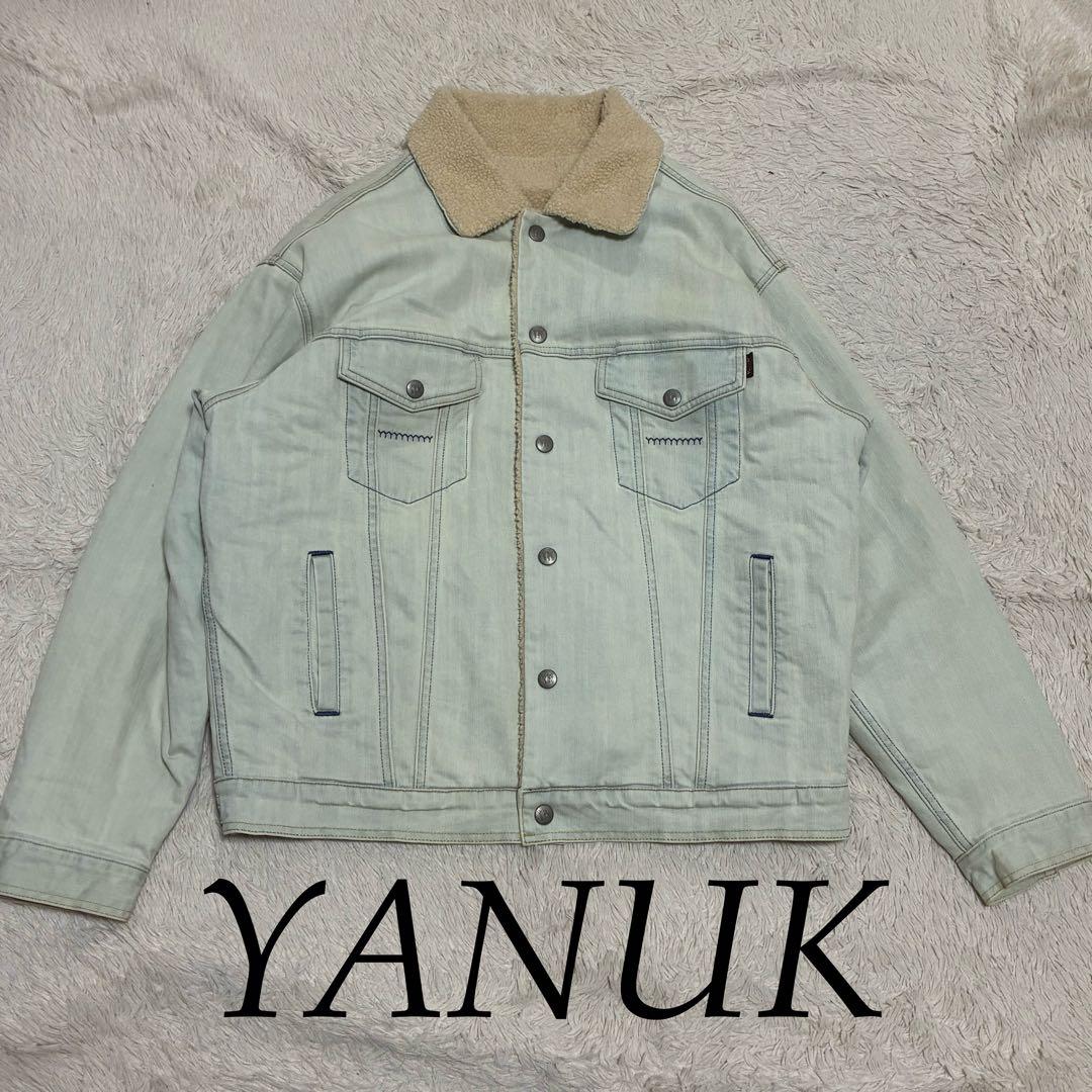 YANUK 美品 ユーズド加工 ボアブルゾン オーバーサイズ デニムジャケット 楽天市場】ヤヌーク YANUK ジーンジャケット レディース Jean Jacket