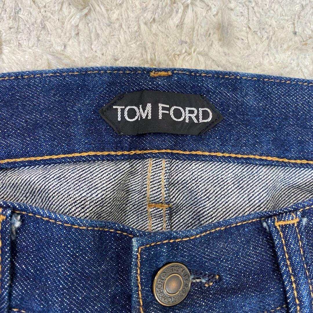 トムフォード ストレート デニム 32サイズ ボタン式