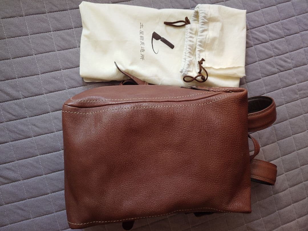 土屋鞄トーンオイルヌメ　バックパック スタッフ愛用品 トーンオイルヌメ ソフトバックパック/土屋鞄製造所