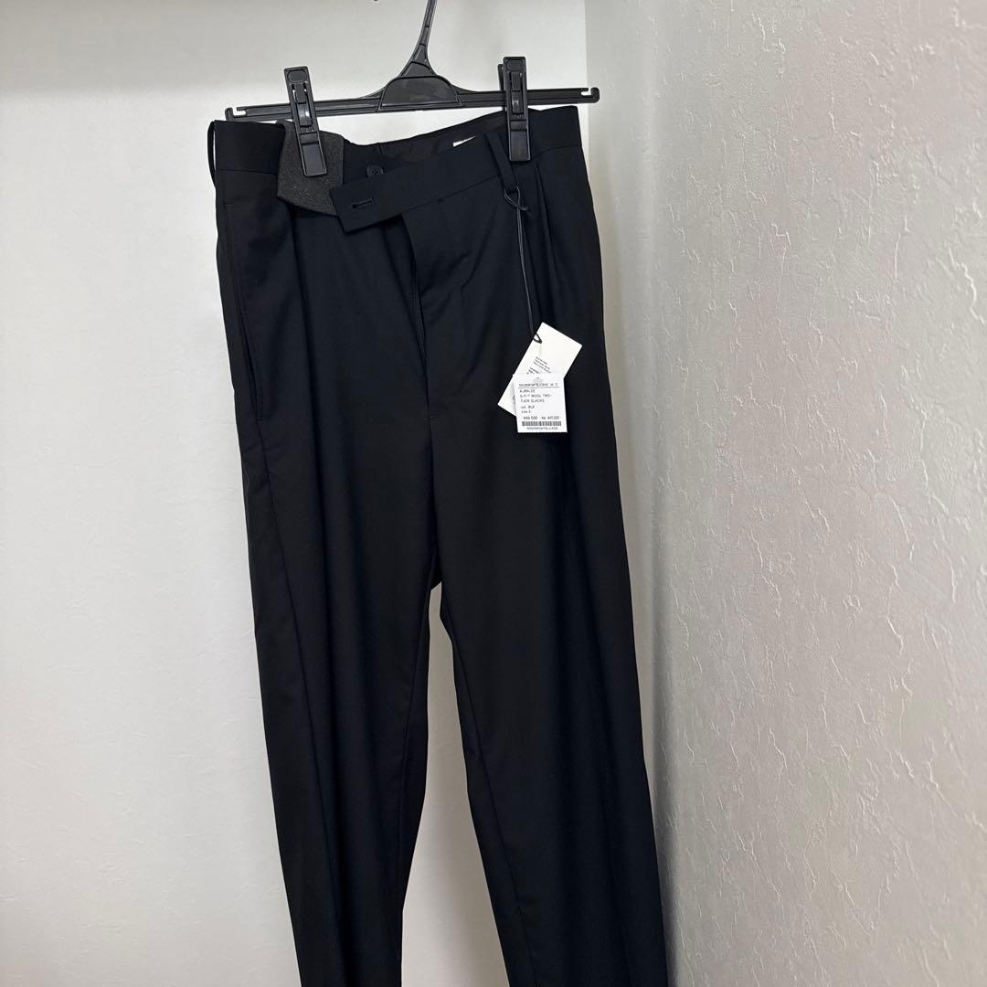 SUPER FINE TROPICAL WOOLTWO-TUCK SLACKS3 スーツ SUPER FINE