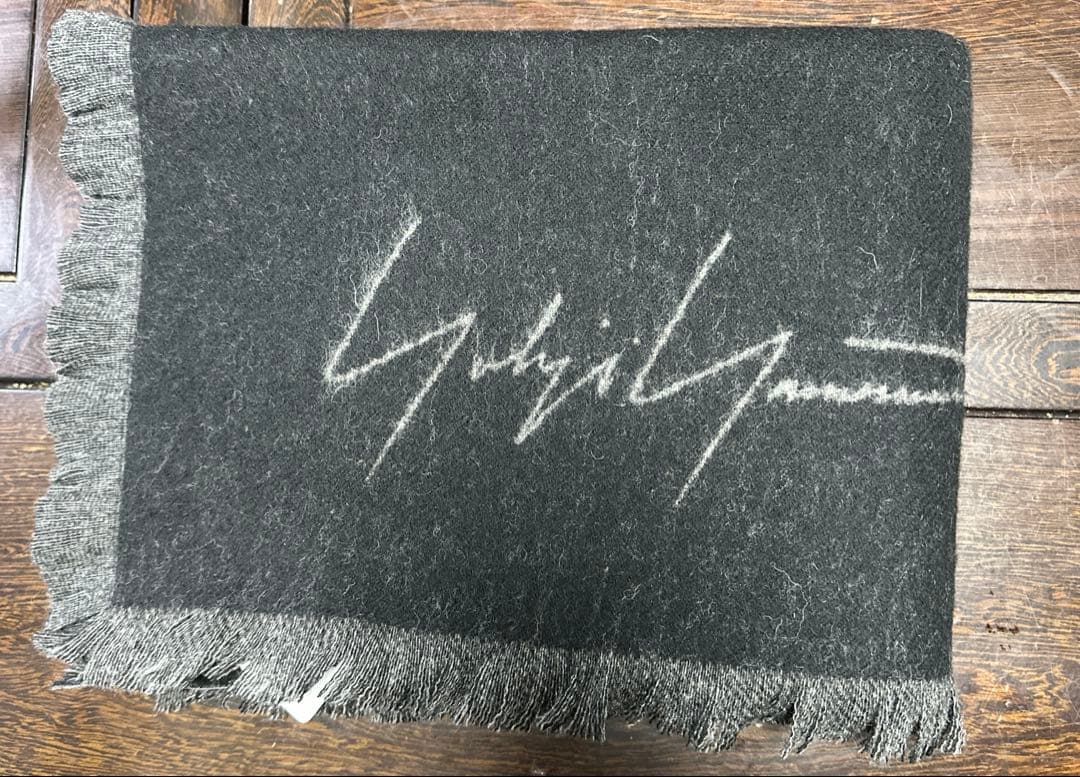 yohji yamamoto ウールブランケット　25-26 aw yohji yamamoto ウールブランケット 25-26 aw ルック】「ヨウジ