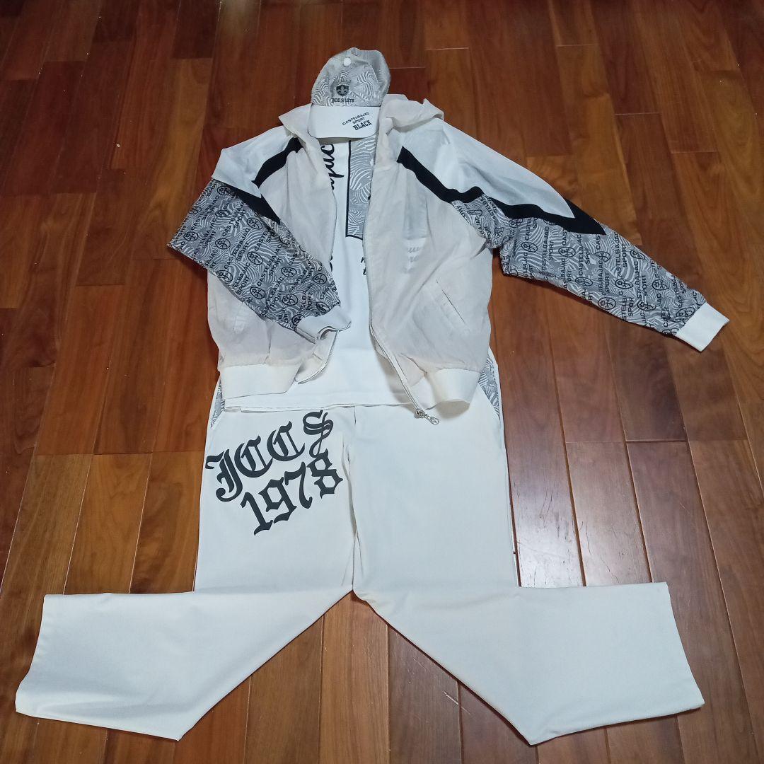 カステルバジャック　ＣＡＳＴＥＬＢＡＪＡＣ　四点セット（夏用）　白　ＢＬＡＣＫ柄 CASTELBAJAC（カステルバジャック） 最大51% 2/22限定 財布 バッグ