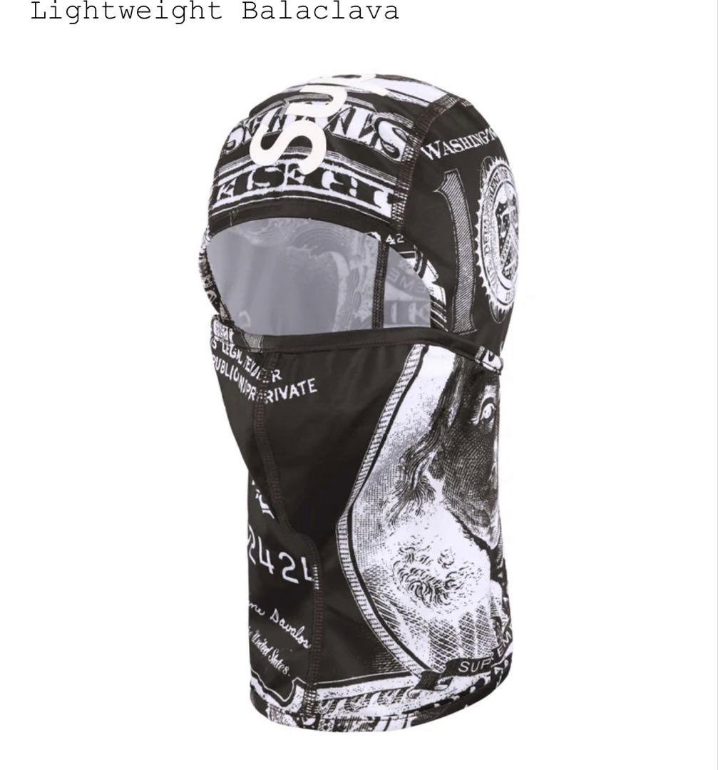 小物 Supreme Lightweight Balaclava Black Supreme Script Lightweight Balaclava (FW23) - $28