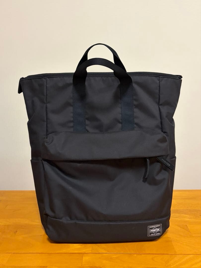 吉田カバン　ポーター ムース 2wayデイパック【L】 ブラック PORTER ポーター ムース 2WAYデイパック(L) 751-28176 吉田カバン