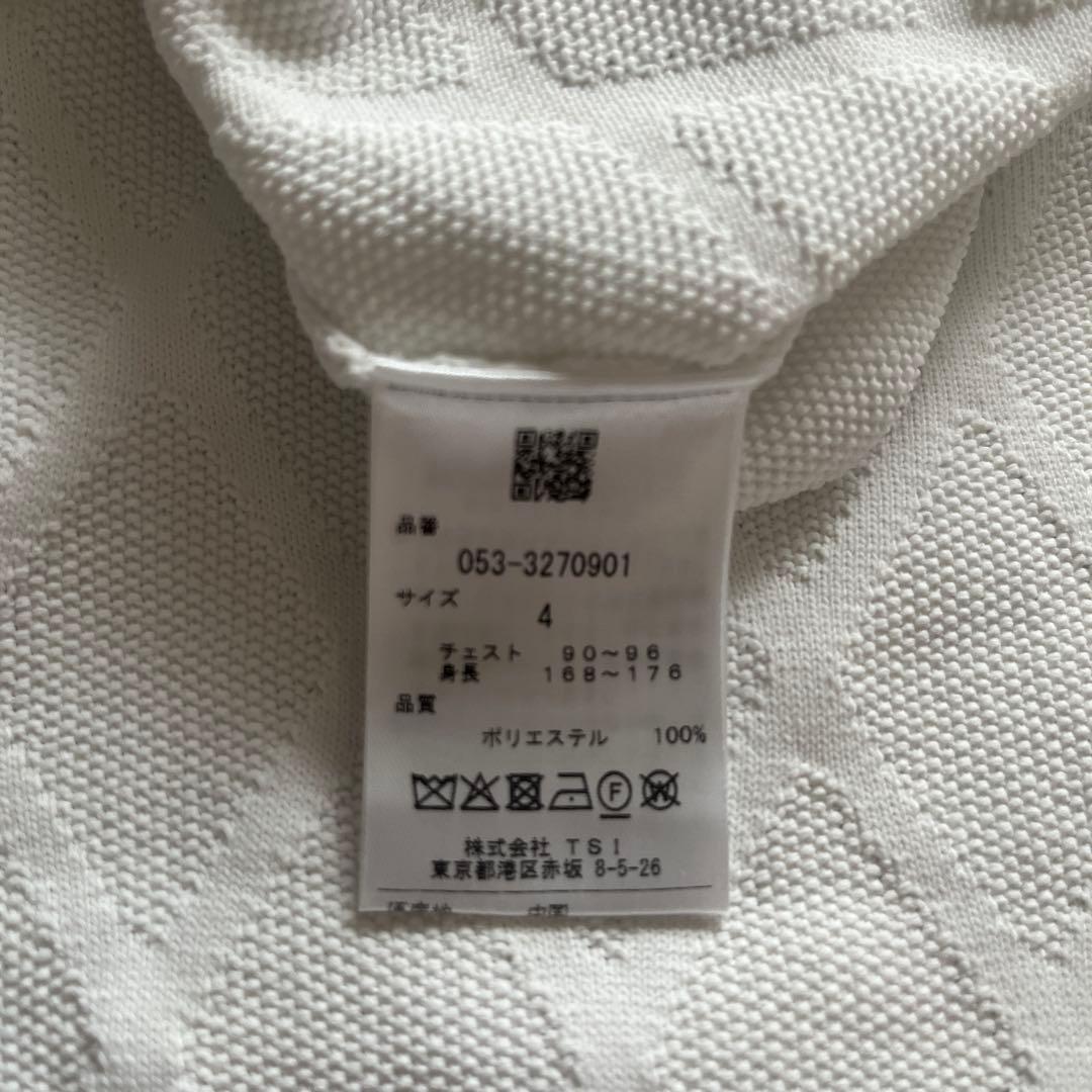 PEARLY GATES ダイヤモンドパターンセーター サイズ4