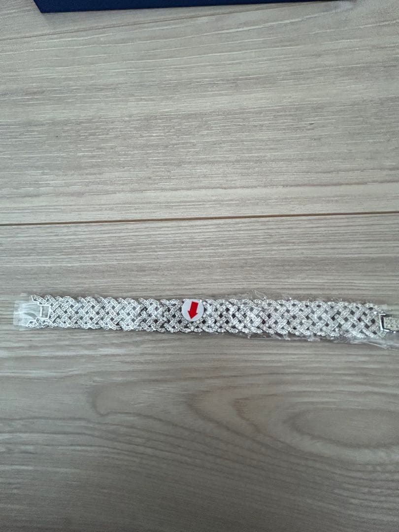 配送代セット売り値引き交渉OK) Swarovski シルバー ブレスレット