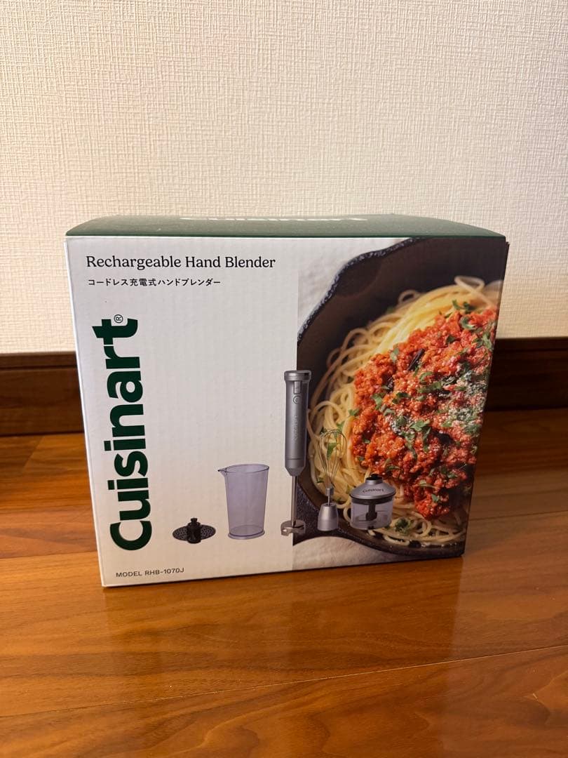 おさだこクイジナート コードレス充電式ハンドブレンダー RHB-1070J コンエアージャパン クイジナート コードレス充電式ハンドブレンダー