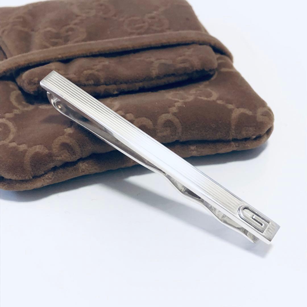 GUCCI Gロゴ ネクタイピン ダイバー シルバー J251002 Amazon | グッチ ネクタイピン メンズ インターロッキングG タイバー