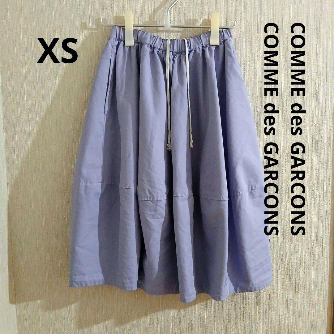 12/7限定!!18AW●コムデギャルソンコムデギャルソン●スカートエステルXS 2022】コムデギャルソン COMME des GARCONS *ポリカットオフ切替
