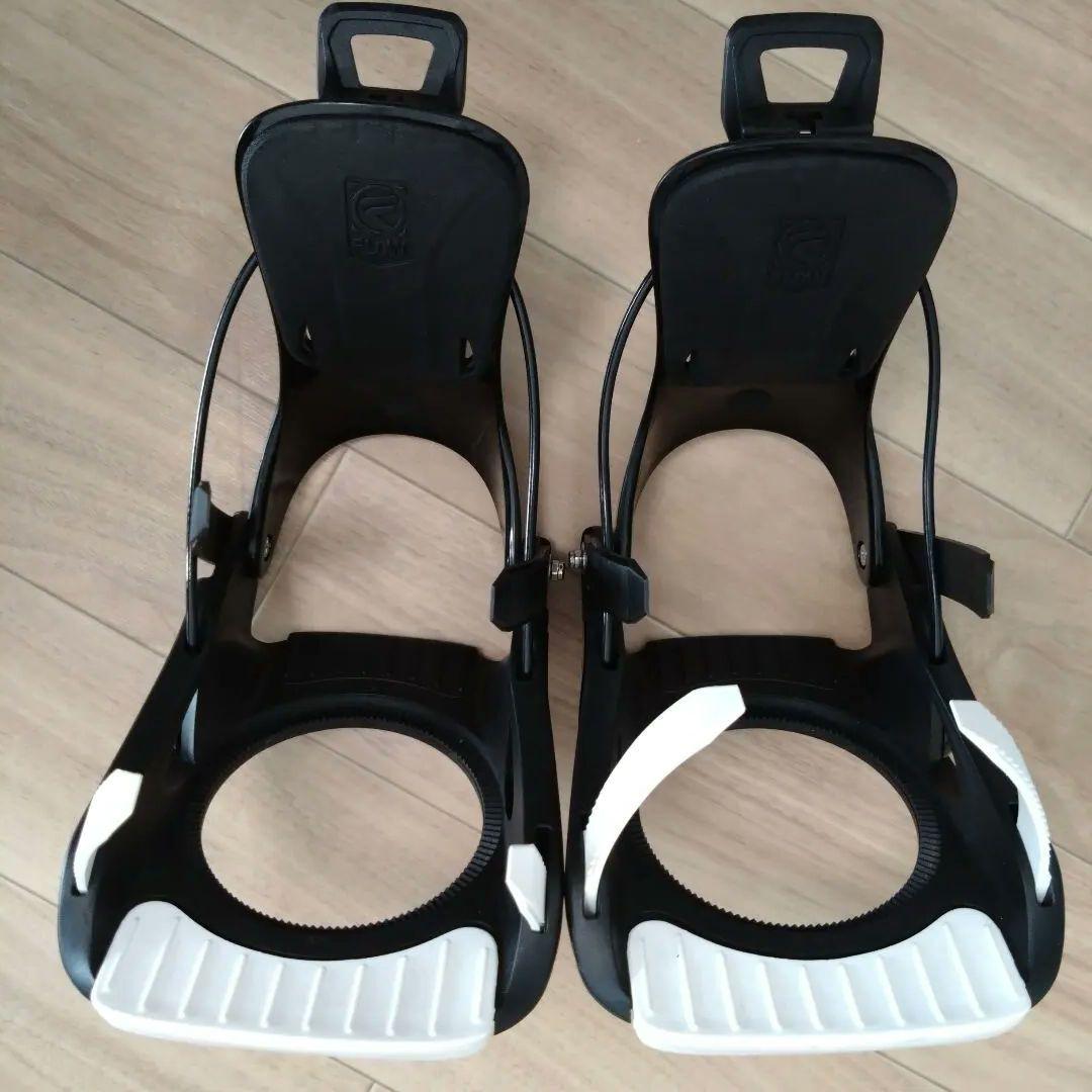 17cm〜19.5cm Flow Micron キッズXSビンディング ブラック