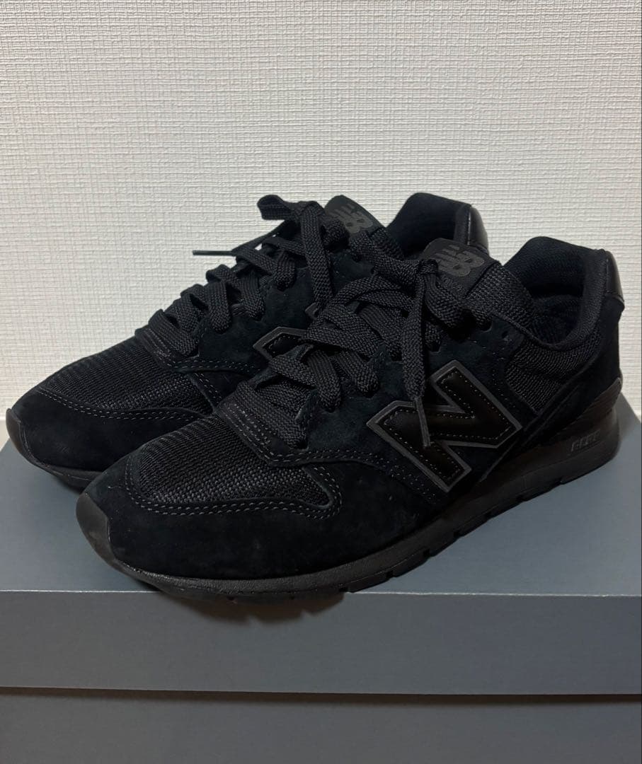 【美品】New Balance CM996CS2 ブラック　スニーカー　23.5 New Balance（ニューバランス） スニーカー CM996CS2 BLACK シューズ